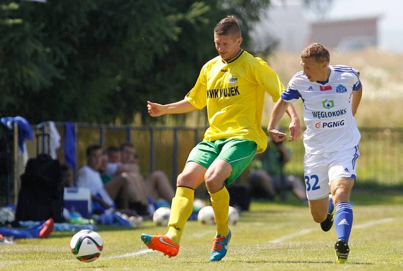 Football. I Liga. Rozwoj Katowice - Ruch Chorzow. 04.07.2015