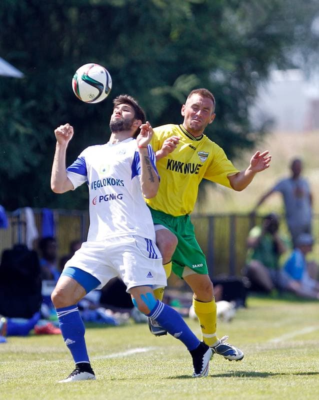 Football. I Liga. Rozwoj Katowice - Ruch Chorzow. 04.07.2015