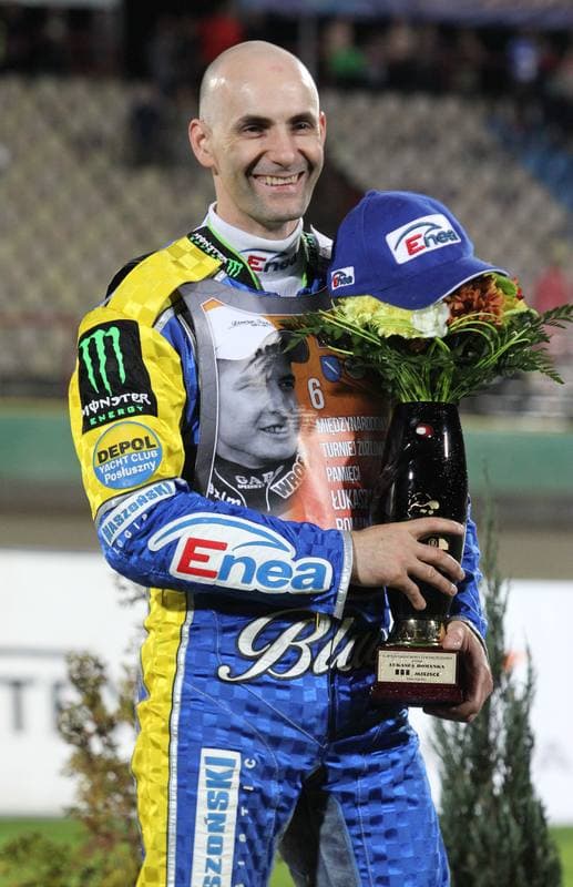 Speedway. VI Miedzynarodowy Turniej Pamieci Lukasza Romanka. Niels Kristian Iversen - Andreas Jonsson - Tomasz Gollob. 05.05.2012