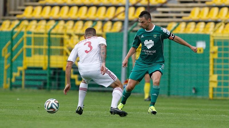 Football. Friendly Match. GKS Katowice - FK Trinec. 15.07.2015