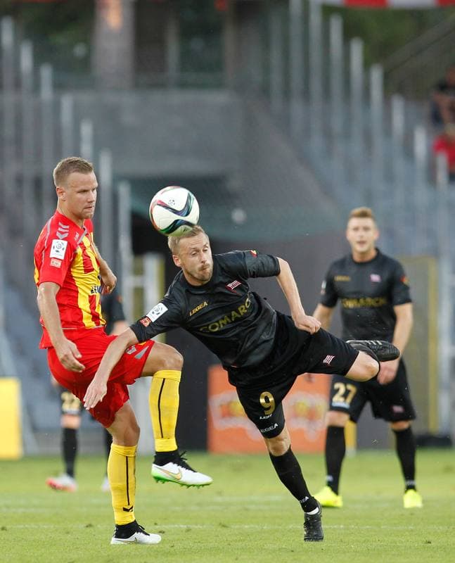 Football. PKO BP Ekstraklasa. Korona Kielce - Cracovia Krakow. 14.08.2015