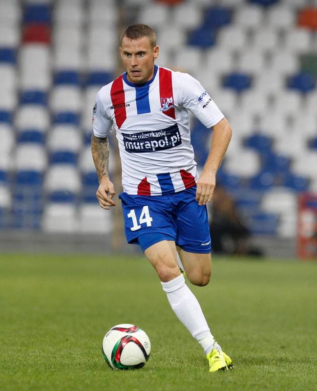 Football. PKO BP Ekstraklasa. Podbeskidzie Bielsko Biala - Pogon Szczecin. 17.08.2015