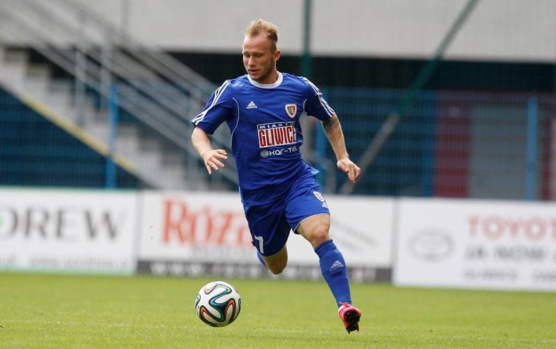 Football. III Liga Opolsko Slaska. Piast II Gliwice - Szombierki Bytom. 22.08.2015