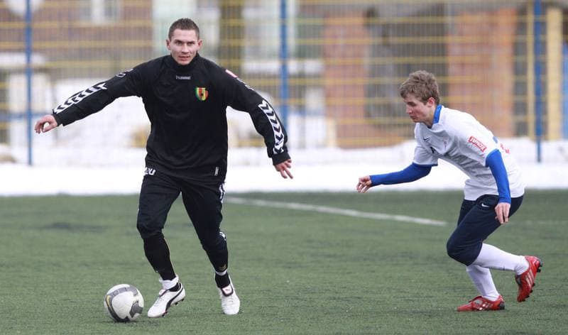 Football. Sparing. Gornik Zabrze - Korona Kielce. 02.02.2010
