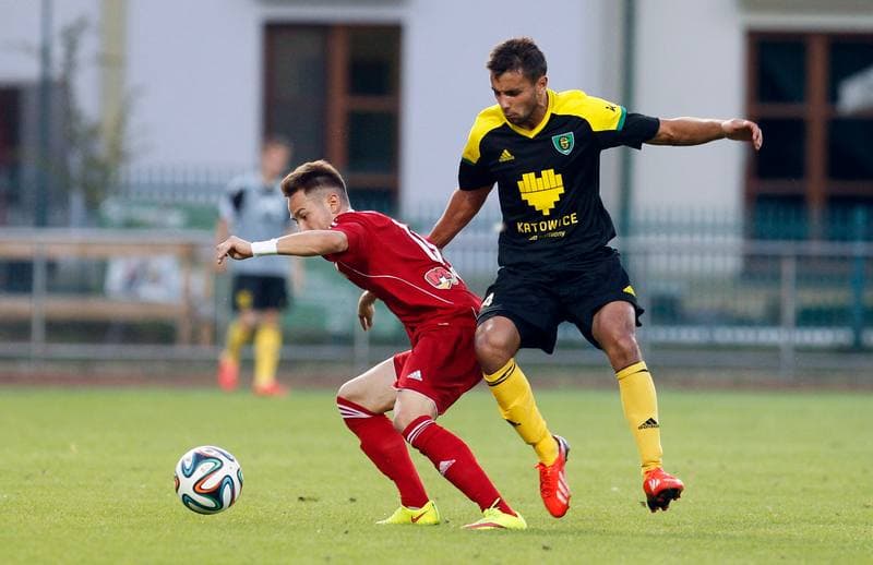 Football. I Liga. Pogon Siedlce - GKS Katowice. 27.08.2015