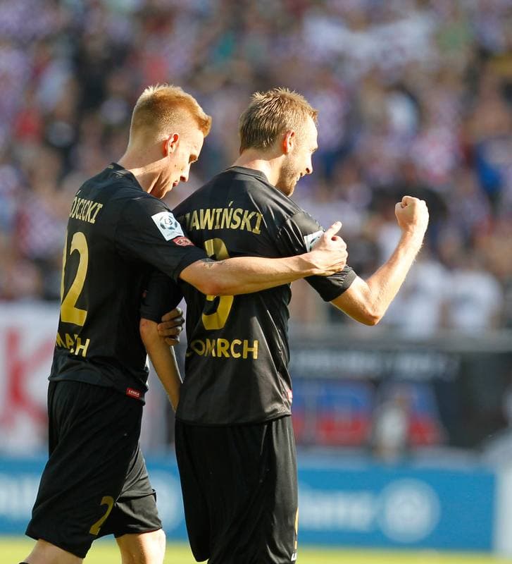 Football. T-Mobile Ekstraklasa. Gornik Zabrze - Cracovia Krakow. 21.07.2014