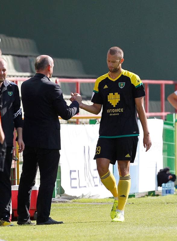 Football. Friendly Match. GKS Belchatow - GKS Katowice. 21.02.2015