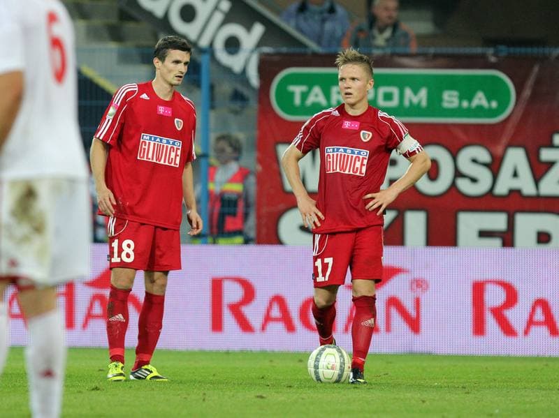 Football. T-Mobile Ekstraklasa. Piast Gliwice - Wisla Krakow. 01.10.2012