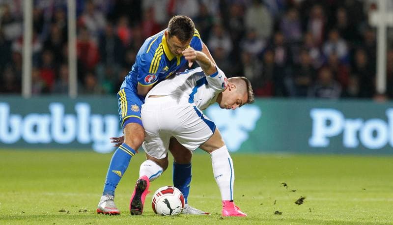 Football. UEFA Euro 2016 Qualifiers. Slovakia - Ukraine. 08.09.2015