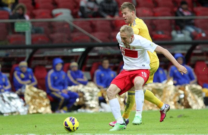 Football. FIFA World Cup Qualifiers. Poland - Ukraine. 22.03.2013