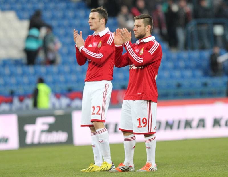 Football. T-Mobile Ekstraklasa. Wisla Krakow - Piast Gliwice. 07.04.2013