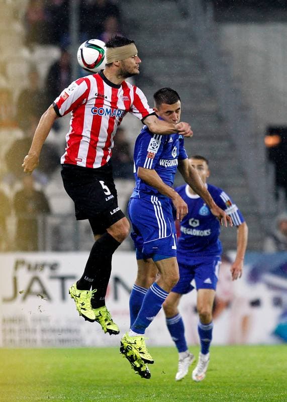 Football. T-Mobile Ekstraklasa. Cracovia Krakow - Ruch Chorzow. 02.06.2015