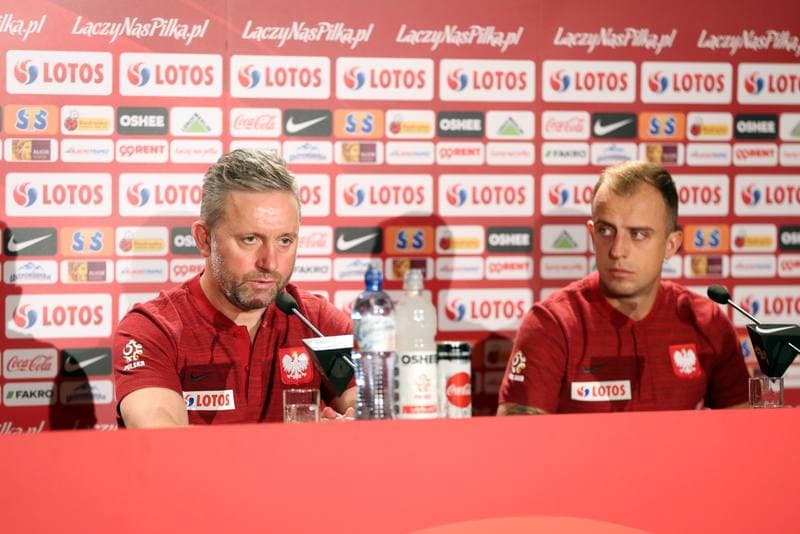 Football. Poland national team. Press Conference. 08.10.2018
