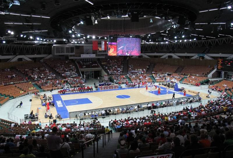 Basketball. Friendly Match. Poland - China. 21.07.2012