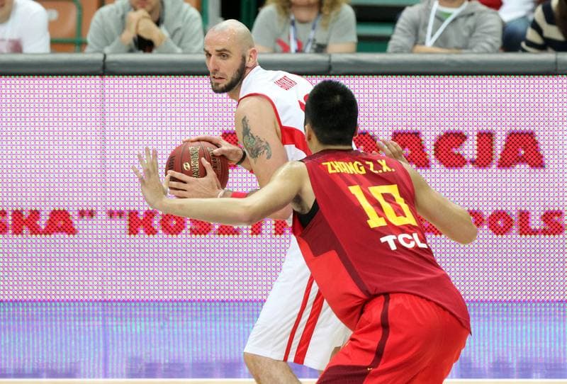 Basketball. Friendly Match. Poland - China. 21.07.2012