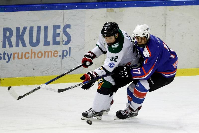 Ice Hockey. I Liga. Naprzod Janow - Koziolki Poznan. 14.10.2018
