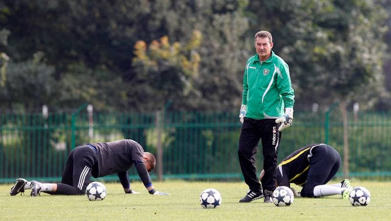 Football. GKS Katowice. Training. 19.01.2015