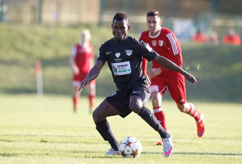 Football. I Liga. Rozwoj Katowice - Pogon Siedlce. 24.10.2015