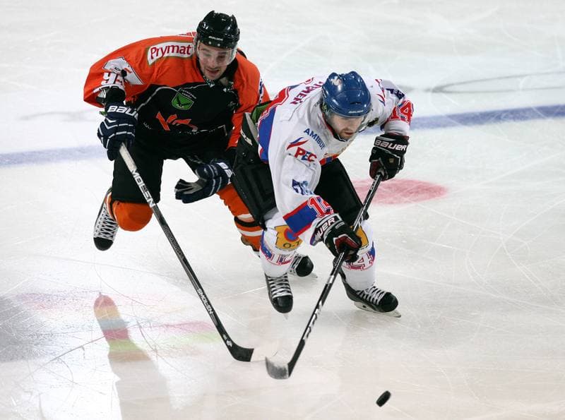 Ice Hockey. Polska Hokej Liga. Polonia Bytom - JKH GKS Jastrzebie. 14.12.2014
