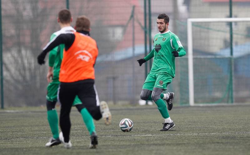 Football. Friendly Match. GKS Belchatow - GKS Katowice. 21.02.2015