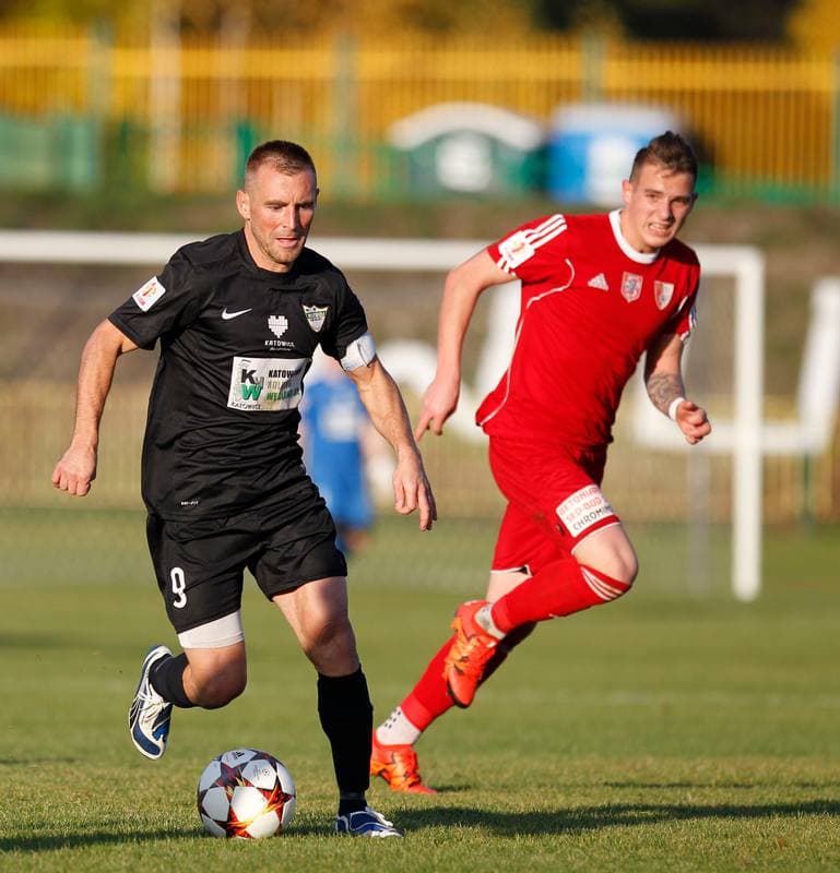Football. I Liga. Rozwoj Katowice - Pogon Siedlce. 24.10.2015