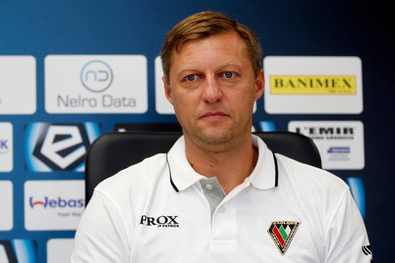 Football. Zaglebie Sosnowiec. Press Conference. 16.10.2018