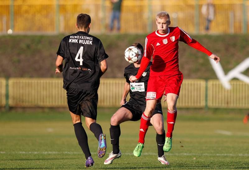 Football. I Liga. Rozwoj Katowice - Pogon Siedlce. 24.10.2015