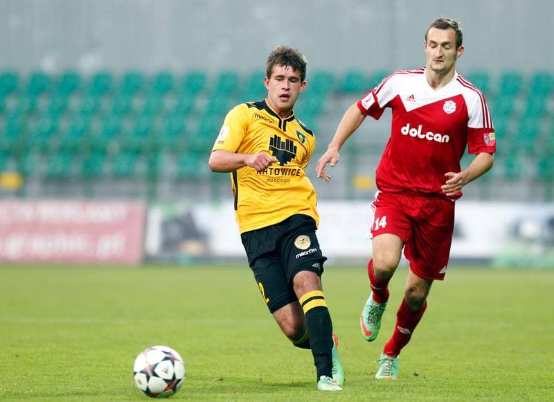 Football. I Liga. GKS Katowice - Dolcan Zabki. 25.10.2014