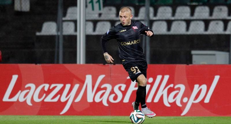 Football. Polish Cup. Zaglebie Sosnowiec - Cracovia Krakow. 27.10.2015