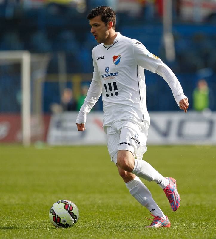 Football. SYNOT Liga. Banik Ostrava - Viktoria Plzen. 05.04.2015