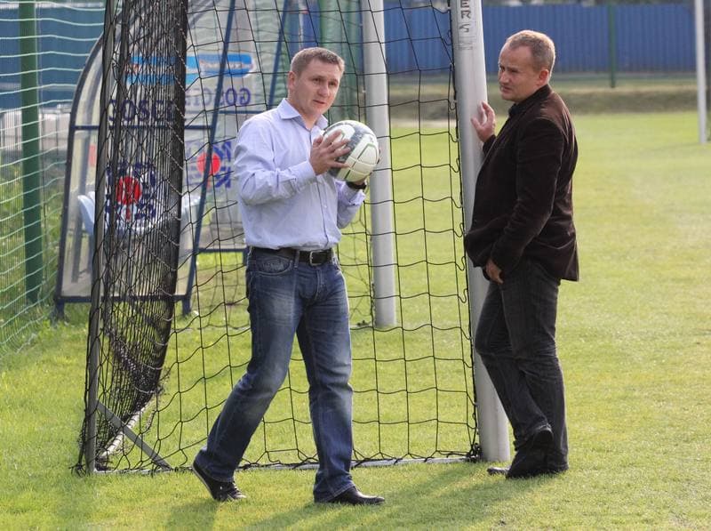 Football. Ruch Chorzow. Training. 05.09.2012