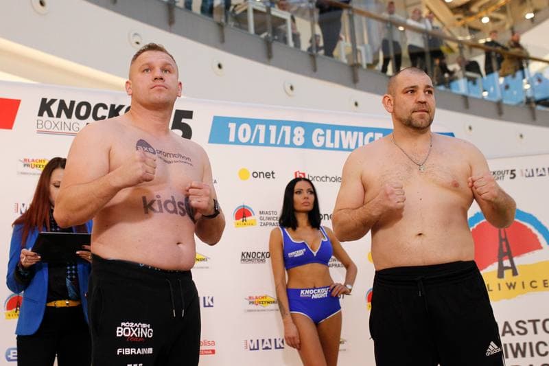 Boxing. KnockOut Boxing Night 5. Weigh-In. 09.11.2018