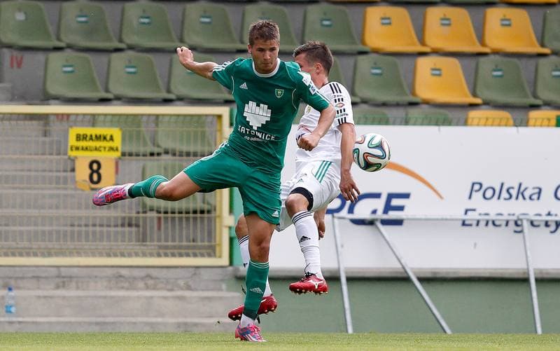 Football. Friendly Match. GKS Belchatow - GKS Katowice. 21.02.2015