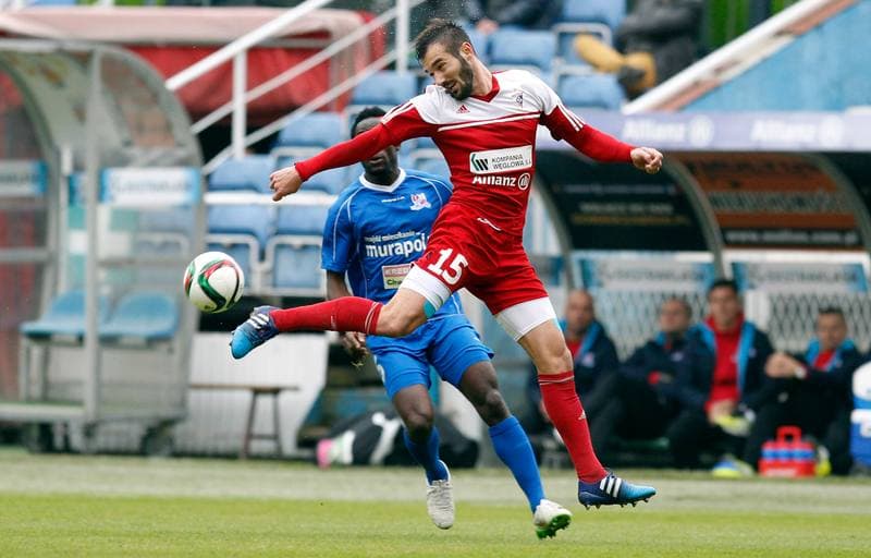 Football. Polish Cup. Gornik Zabrze - Podbeskidzie Bielsko Biala. 28.10.2014