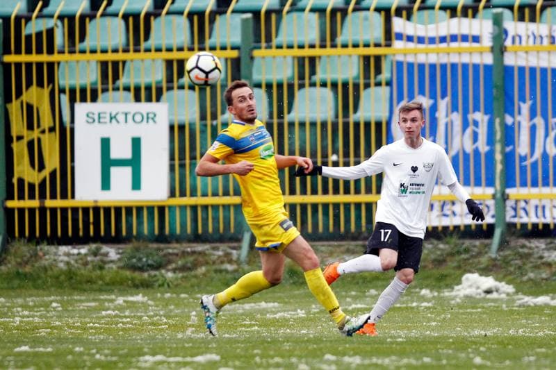 Football. II Liga. Rozwoj Katowice - Elana Torun. 21.11.2018