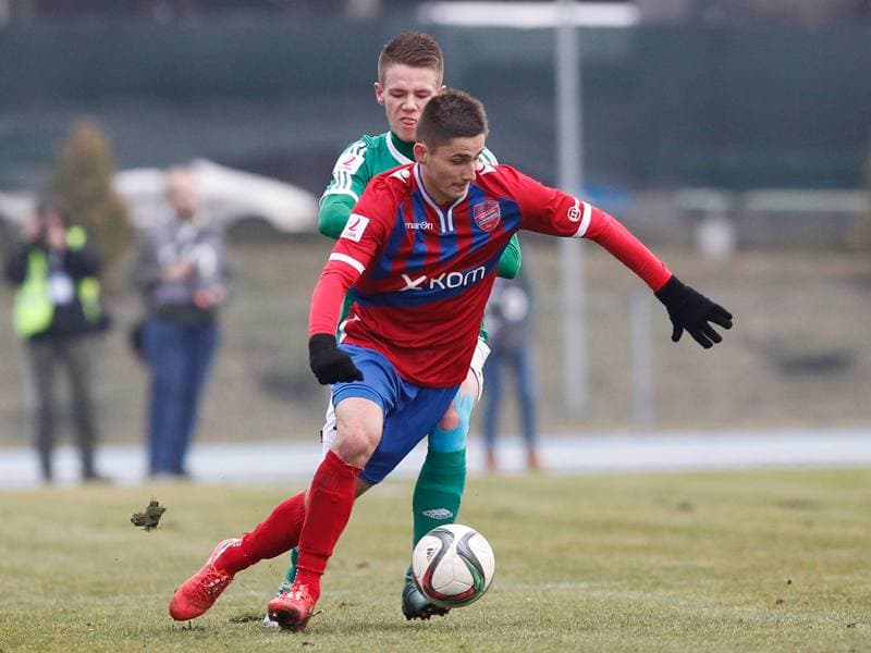 Football. II Liga. Radomiak Radom - Rakow Czestochowa. 05.03.2016