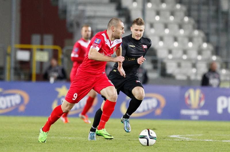Football. Polish Cup. Cracovia Krakow - Zaglebie Sosnowiec. 19.11.2015