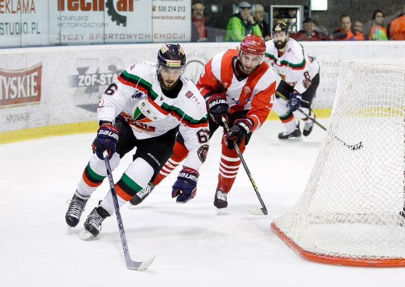 Ice Hockey. Polish Hockey League. GKS Tychy - Comarch Cracovia. 24.03.2016