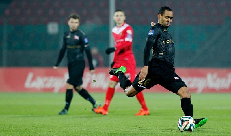 Football. Polish Cup. Zaglebie Sosnowiec - Cracovia Krakow. 27.10.2015