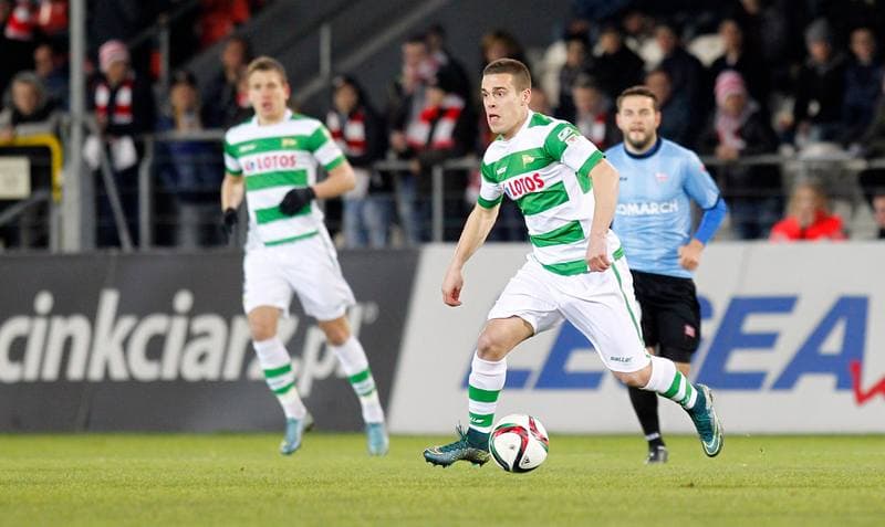 Football. T-Mobile Ekstraklasa. Cracovia Krakow - Lechia Gdansk. 04.12.2013