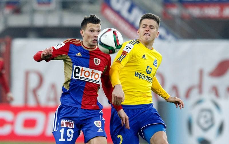 Football. PKO BP Ekstraklasa. Piast Gliwice - Ruch Chorzow. 27.11.2015