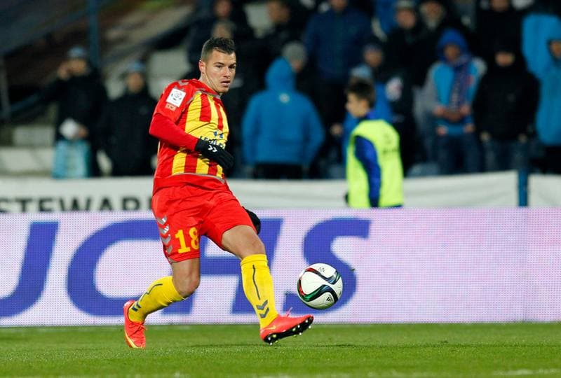 Football. PKO BP Ekstraklasa. Ruch Chorzow - Korona Kielce. 01.12.2015
