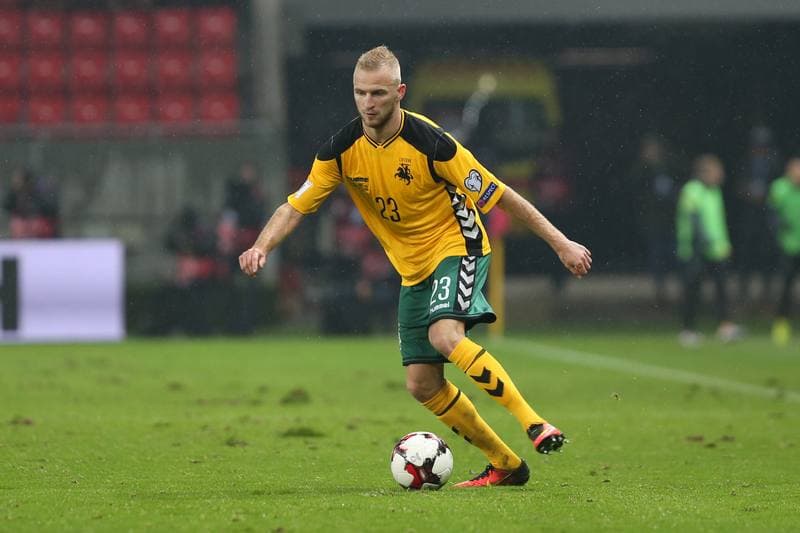 Football. World Cup Qualifiers. Slovakia - Lithuania. 11.11.2016