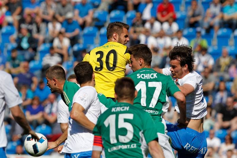 Football. Synot Liga. Banik Ostrava - Bohemians 1905. 07.05.2016
