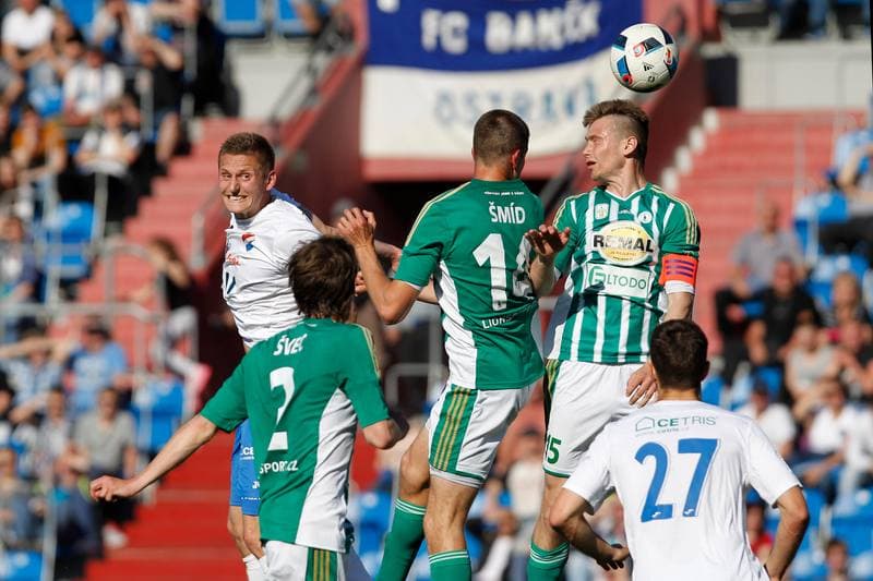 Football. Synot Liga. Banik Ostrava - Bohemians 1905. 07.05.2016
