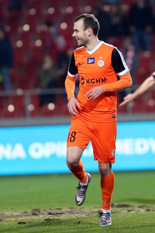 Football. Lotto Ekstraklasa. Cracovia Krakow - Zaglebie Lubin. 13.03.2017