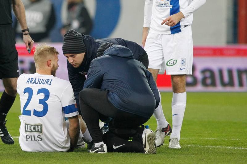 Football. PKO BP Ekstraklasa. Piast Gliwice - Lech Poznan. 20.12.2015