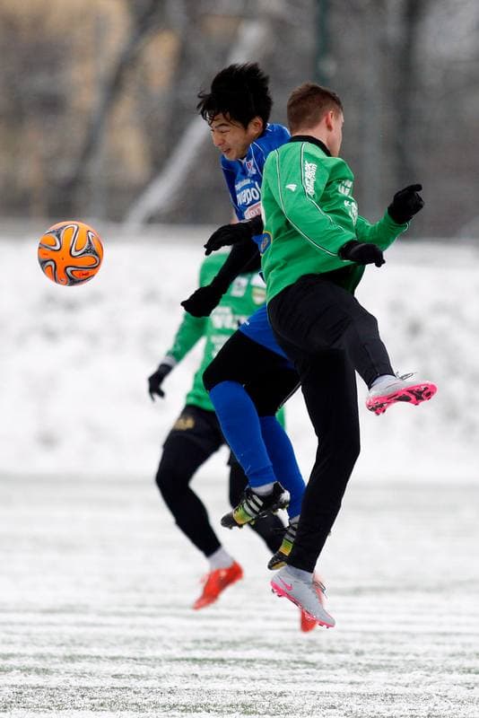 Football. Sparing. Podbeskidzie Bielsko Biala - Rozwoj Katowice. 16.01.2016