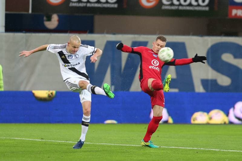 Football. Lotto Ekstraklasa. Piast Gliwice - Legia Warsaw. 11.12.2016