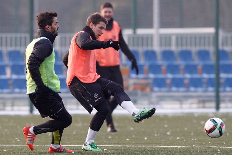 Football. Rozwoj Katowice. Training. 19.01.2016
